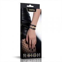 Rebellion Reign Double-strap Wrist Cuff