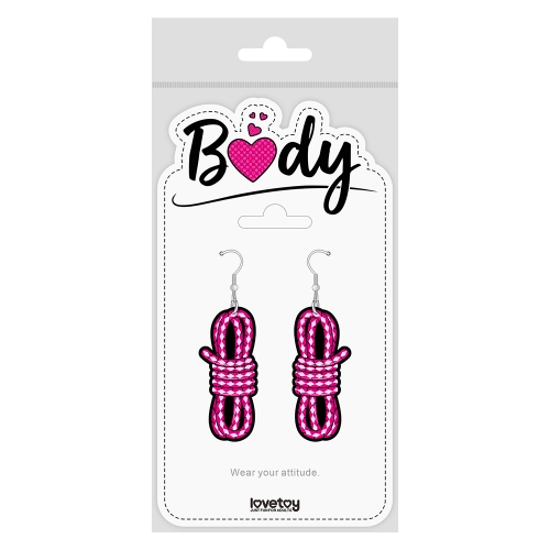 Body Modern Knot Earrings